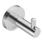 Крючок для ванной Swedbe Attribut одинарный на шуруп металл хром (9804)