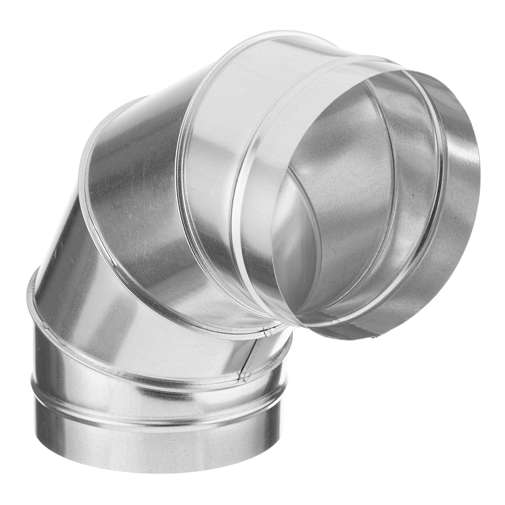 original-22157.jpg Отвод для круглых воздуховодов d160 мм 90° оцинкованный — изображение 1