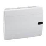Щит распределительный встраиваемый КЭАЗ OptiBox ЩРВ пластиковый IP41 195х290х102,9 мм 12 модулей непрозрачная дверь