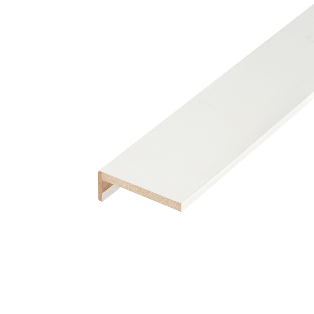 original-22296.jpg Наличник телескопический Ольсен 70х25х2200 мм эмаль белый прямой (1 шт.) — изображение 1