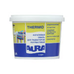 Эмаль для радиаторов Aura Luxpro Thermo база А белая полуматовая акриловая 0,45 л