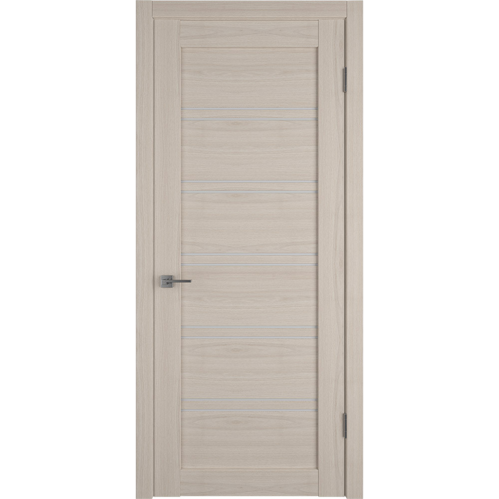 original-22340.jpg Дверь межкомнатная Лайт 28 700х2000 мм финишпленка 3D cream со стеклом с замком и петлями — изображение 1