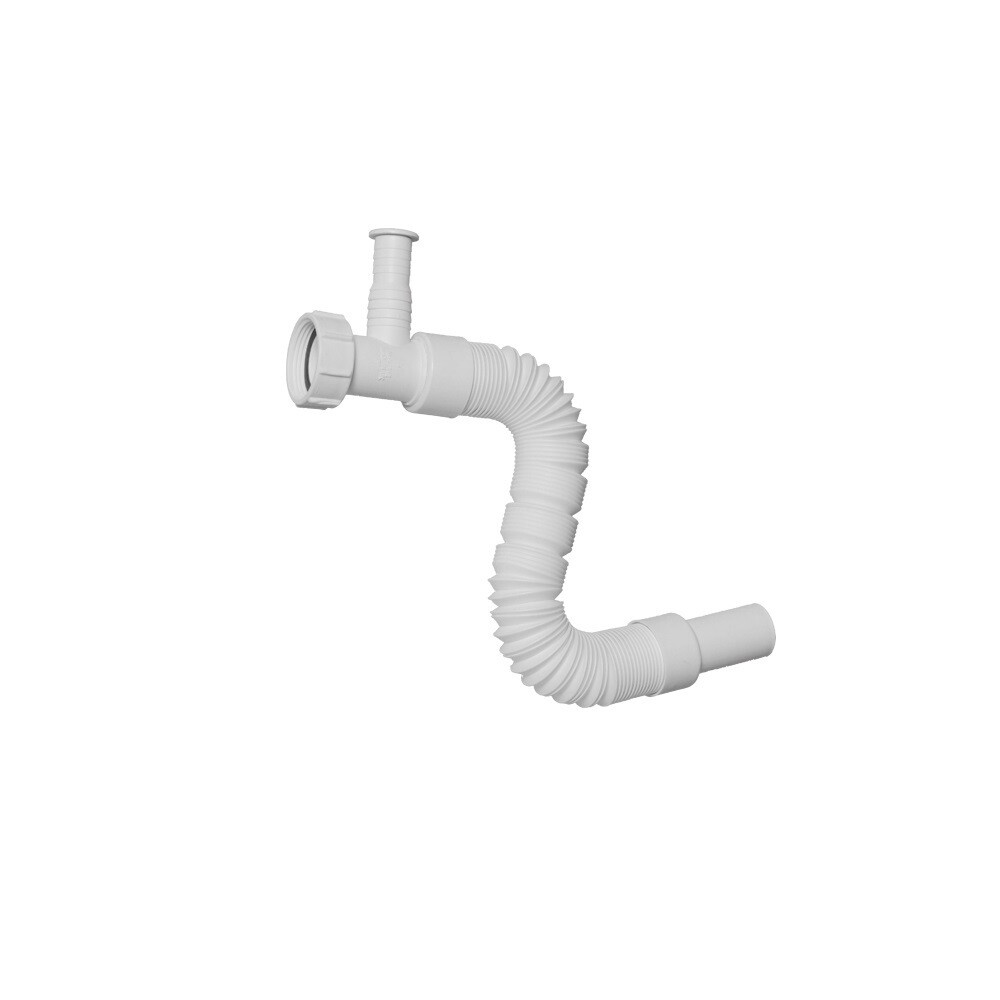 original-2239.jpg Сифон гофрированный McAlpine 1 1/4х32 мм с отводом белый (MRMF1W) — изображение 1