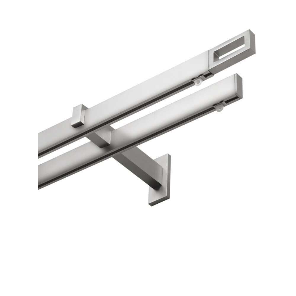 original-2253.jpg Карниз настенный металлический двухрядный профильный Хай-тек 320 см сталь (171.125) — изображение 1