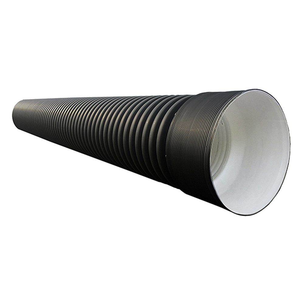 original-22563.jpg Труба двустенная гофрированная ПНД d400/348 мм 6 м SN6 с раструбом — изображение 1