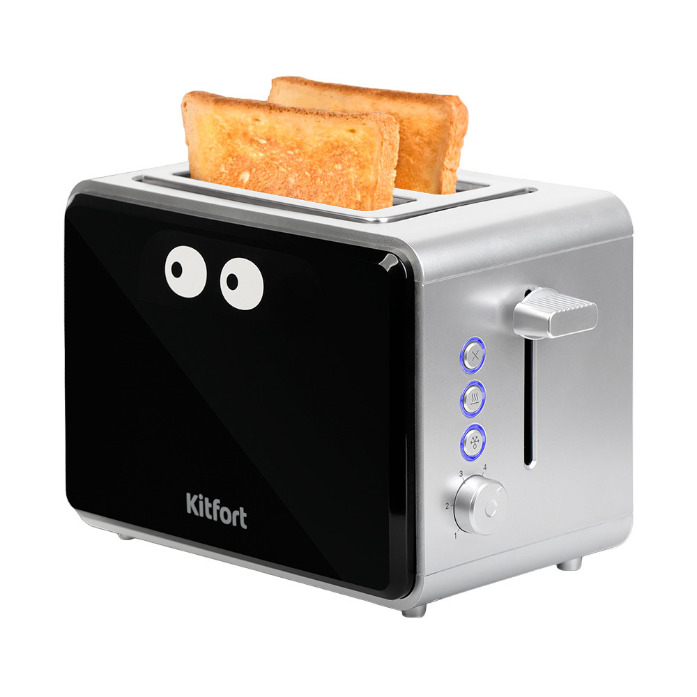 original-22658.jpg Тостер Kitfort КТ-2065 серебристый — изображение 1