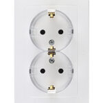 Розетка Hegel Master встраиваемая белая (РС16-381)