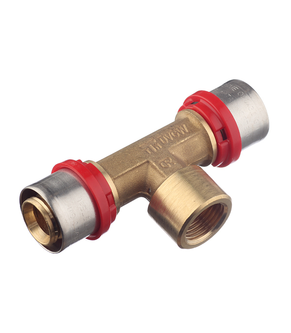 original-22794.jpg Тройник Tiemme 26(пресс) х 1/2 ВР(г) х 26(пресс) — изображение 1