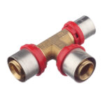 Тройник Tiemme 26(пресс) х 26(пресс) х 20(пресс)