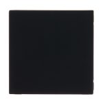 Переключатель Systeme Electric ArtGallery одноклавишный встраиваемый карбон (GAL441061)