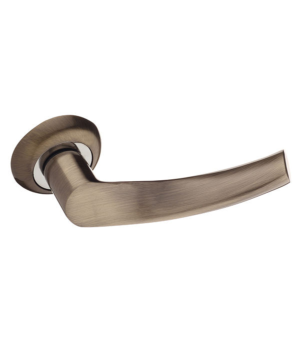 original-22922.jpg Ручка дверная Palladium City A Swim AB круглая розетка античная бронза — изображение 1