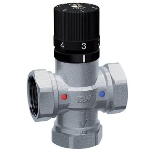 Клапан термостатический Far Termo 1/2 ВР(г) х 1/2 ВР(г) х 1/2 ВР(г) (FA 3950 12)
