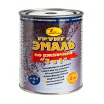 Грунт-эмаль по ржавчине 3в1 Новбытхим желтая RAL 1003 полуматовая 2,7 л