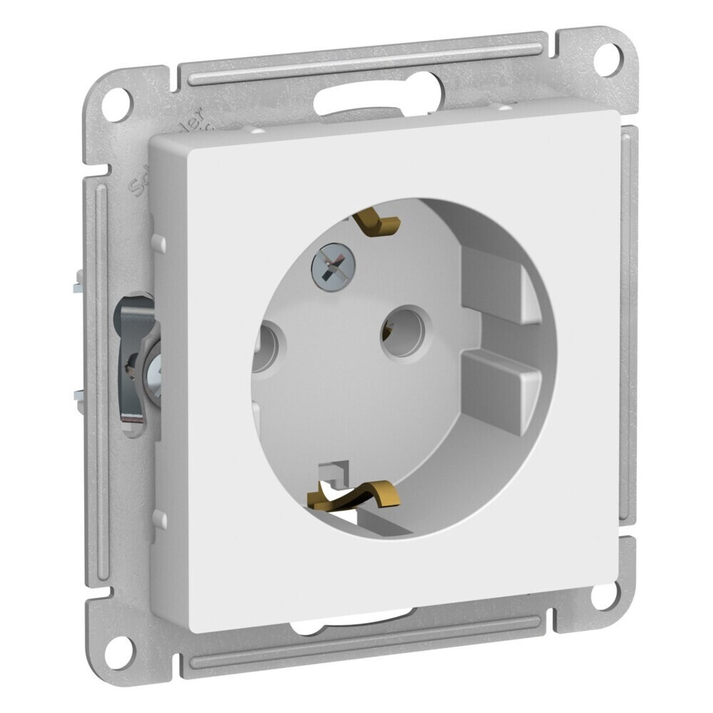 original-23245.jpg Розетка Systeme Electric AtlasDesign встраиваемая лотос (ATN001343) — изображение 1