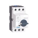 Пускатель Chint NS2-25X (495182) 3P 2,5А 100 кА 230 В на монтажную плату с поворотной ручкой