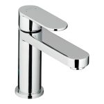 Смеситель для раковины Cersanit Elio хром однорычажный (63044)