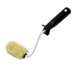 Валик полиакрил 60 мм d15 мм ворс 12 мм для водной основы с ручкой с запасным роликом Hesler Leipzig