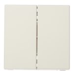 Выключатель Systeme Electric ArtGallery двухклавишный встраиваемый песочный (GAL001251)