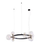 Люстра подвесная Arte Lamp Vincent G9 600 Вт 25 кв.м (A7790SP-15BK)