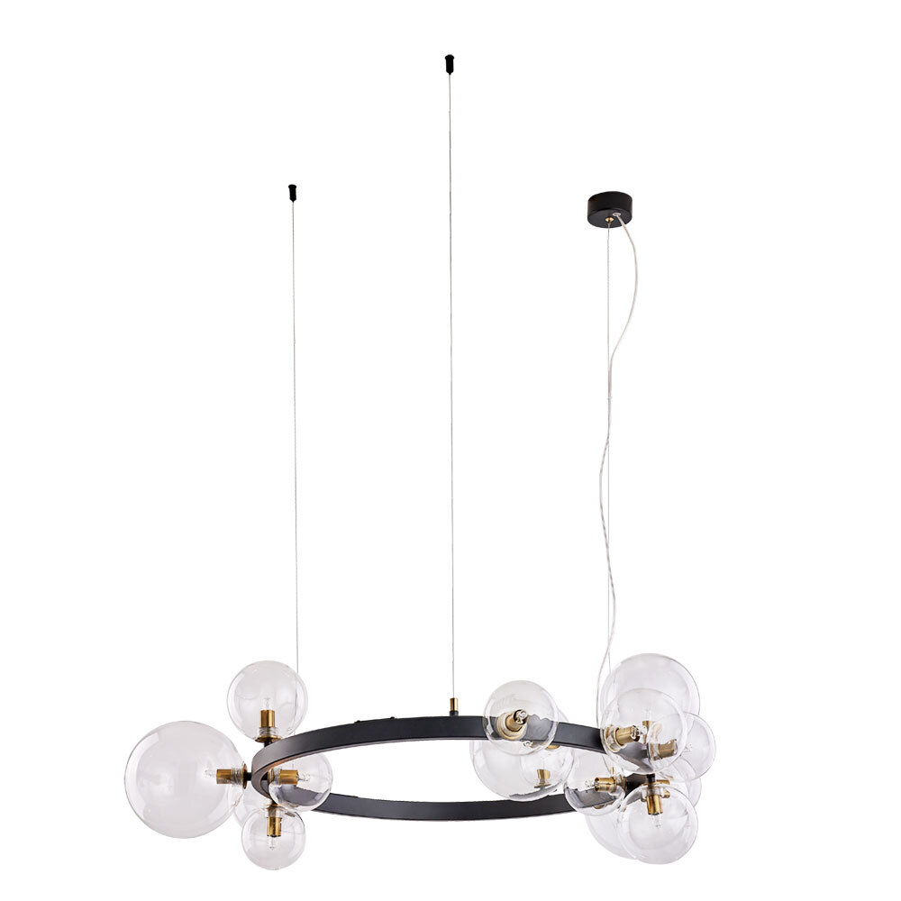 original-23574.jpg Люстра подвесная Arte Lamp Vincent G9 600 Вт 25 кв.м (A7790SP-15BK) — изображение 1