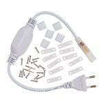 Комплект монтажный для светодиодной ленты Apeyron ПВХ 800 Вт IP44 220 В белый (03-41)