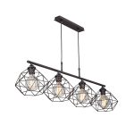 Люстра подвесная Vitaluce V4269 E27 160 Вт 12 кв.м (V4269-1/4S)