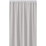 Штора для ванны Delphinium Уно 1800х1800 мм ПВХ коричневая (104276)