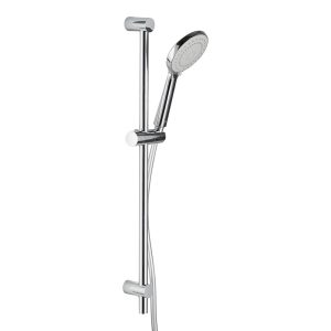Душевой комплект Esko с лейкой со стойкой хром (SSS1205)