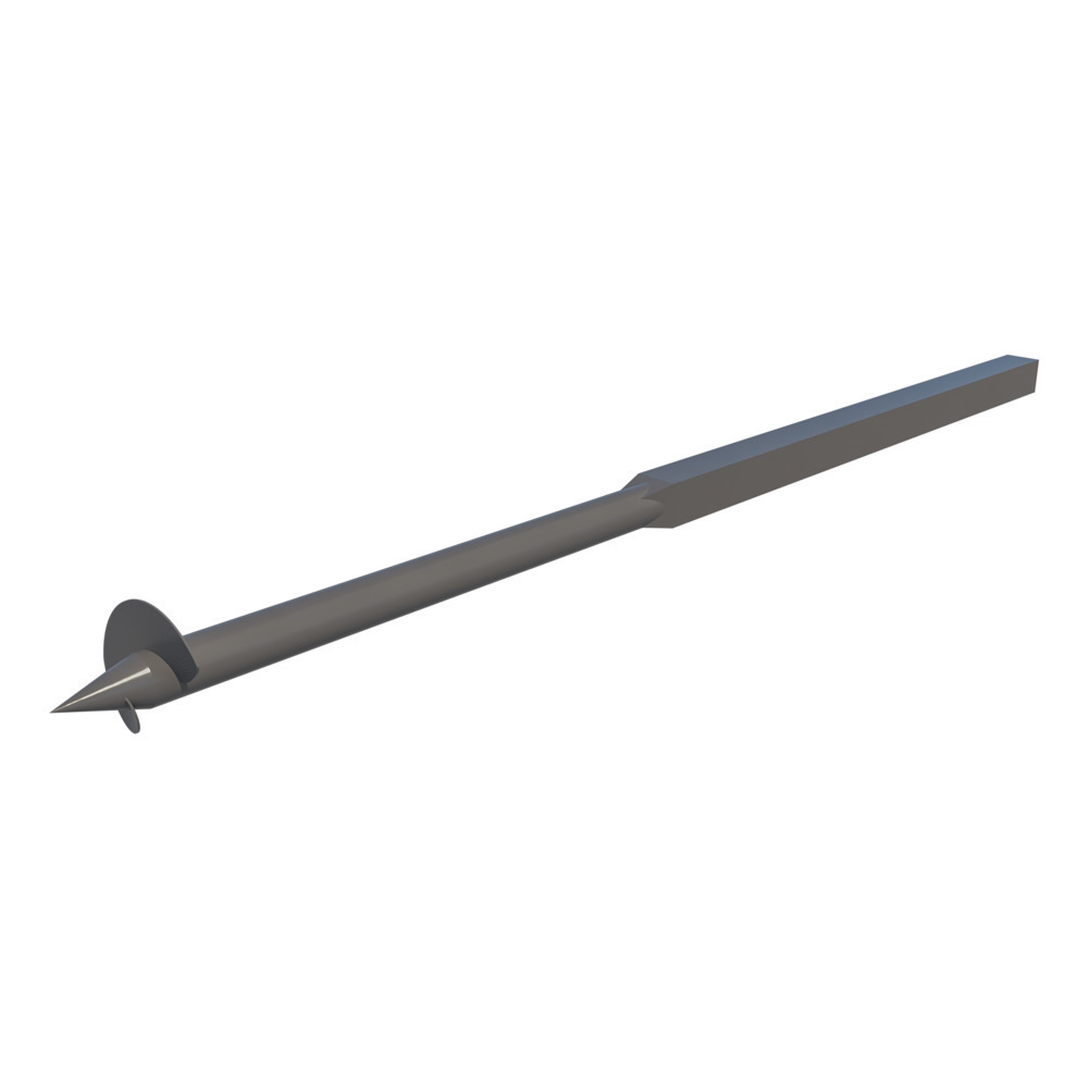 original-24061.jpg Столб для забора винтовой 60х60х2 мм 3,5 м цинк с порошковым покрытием — изображение 1