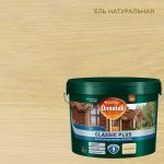 Антисептик Pinotex Classic Plus 3 в 1 декоративный для дерева ель натуральная 9 л