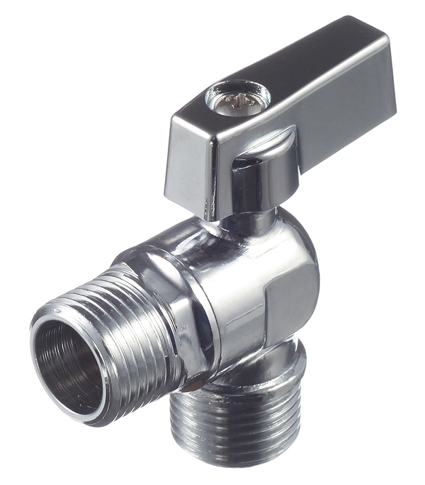 original-24261.jpg Кран шаровой латунный Valtec 1/2 НР(ш) х 1/2 НР(ш) к бытовой технике мини угловой (VT.392.N.04) — изображение 1