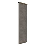 Дверь-купе 883x2252 мм бетон чикаго светлый/черный Elegant