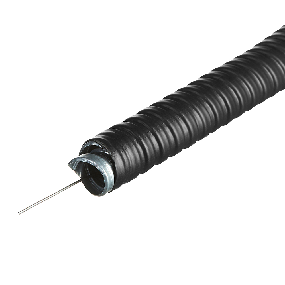 original-24647.jpg Металлорукав в ПВХ оболочке Р3-ЦПнг с протяжкой 15 мм IEK (50 м) (CMP10-15-050-C) — изображение 1