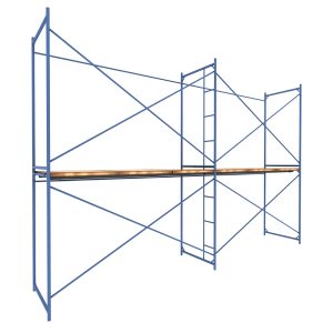 Леса строительные 6х4 м каркас сталь рабочая высота 4 м 24 кв.м