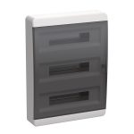 Щит распределительный навесной IEK Tekfor ЩРН-П-54 пластиковый IP41 535х398х102 мм 54 модуля прозрачная дверь