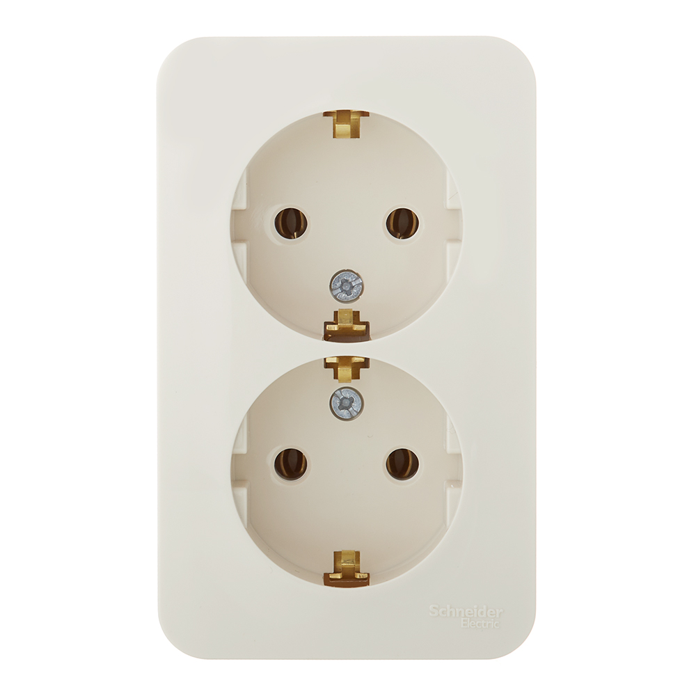 original-25681.jpg Розетка Systeme Electric Blanca накладная бежевая (BLNRA010217) — изображение 1