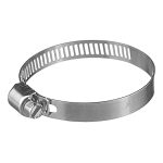 Хомут червячный обжимной 2" 32-50 мм оцинкованная сталь