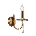 Бра Freya Forte E14 40 Вт 220-240 В золото IP20 (FR1006WL-01G)