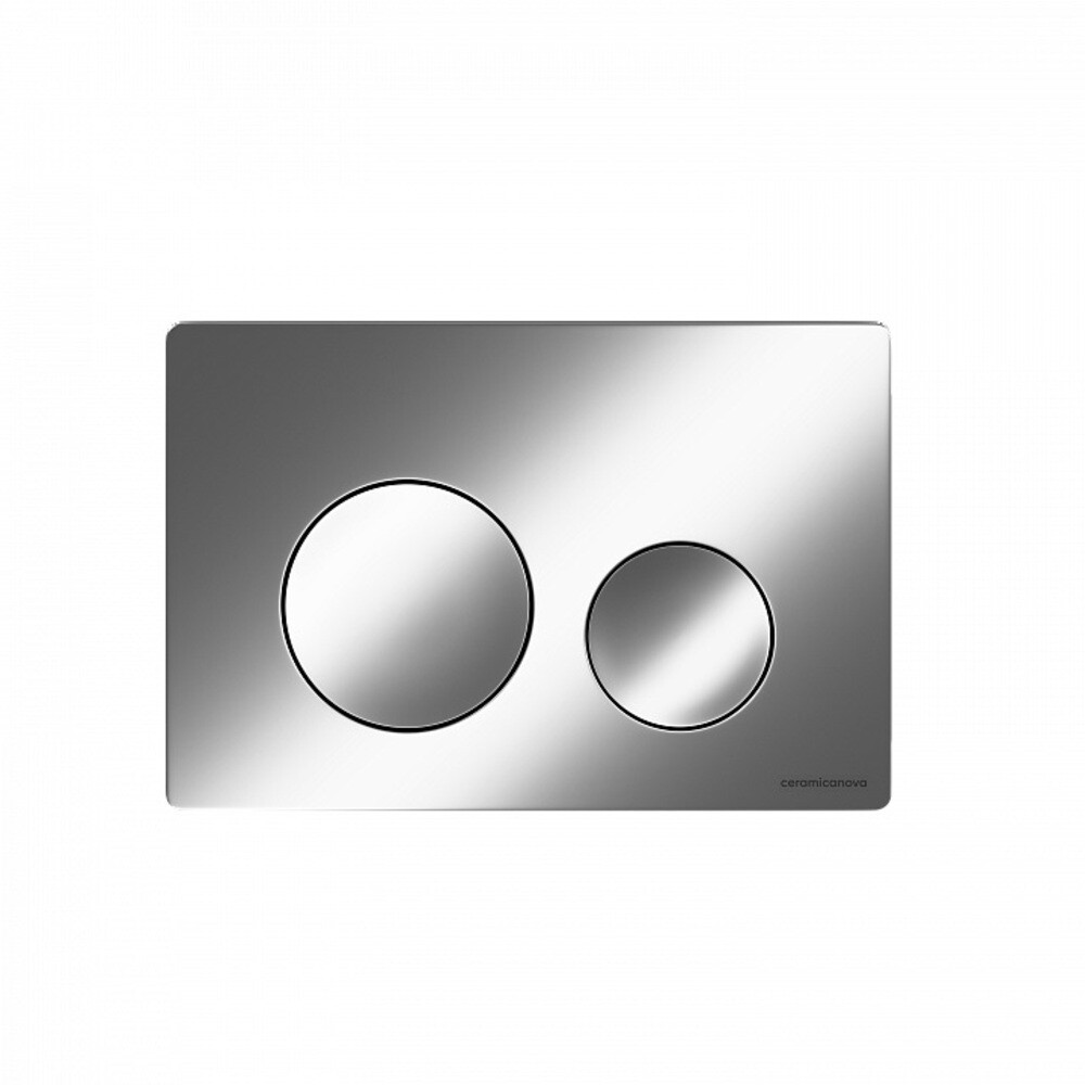 original-2640.jpg Клавиша смыва для инсталляций Ceramicanova Balance Circle хром матовый (CN12-001M) — изображение 1