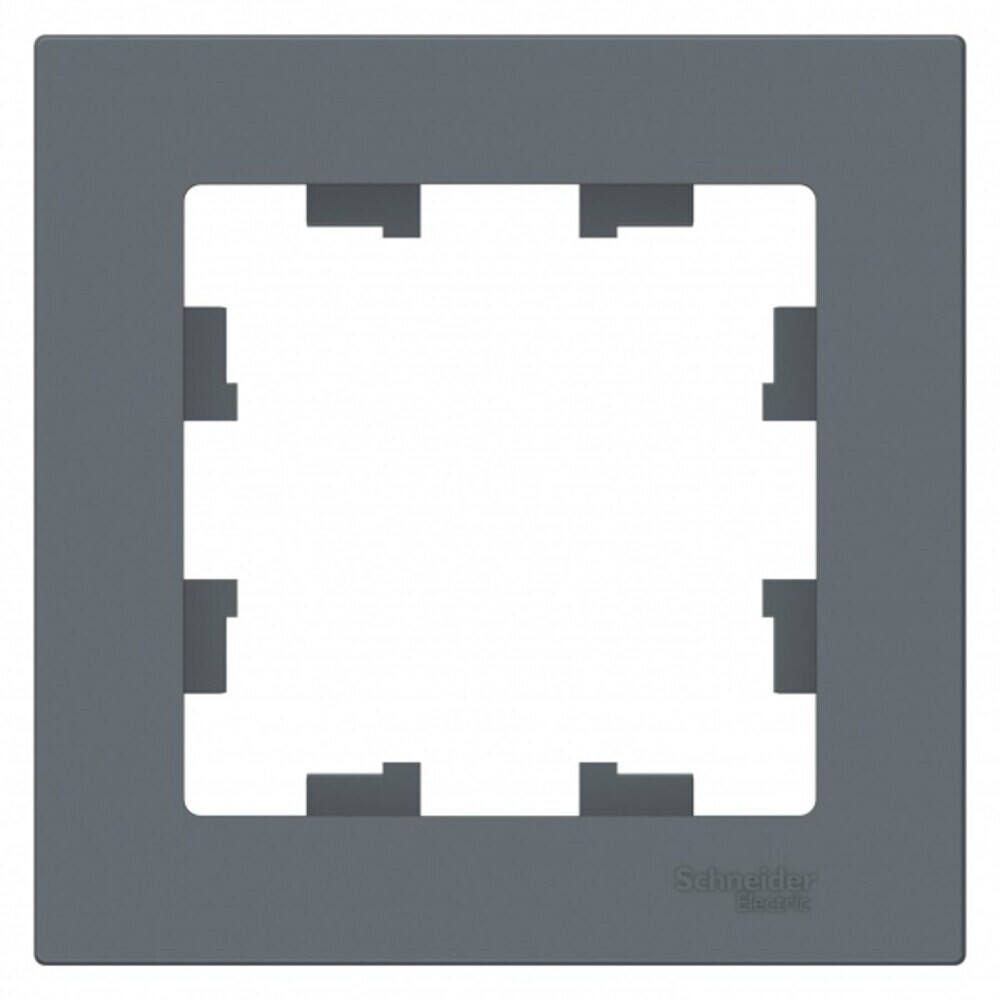 original-26422.jpg Рамка Systeme Electric AtlasDesign одноместная грифель (ATN000701) — изображение 1