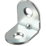 Уголок мебельный оцинкованный 20х20х16х1.7 мм (8 шт.)