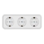 Розетка Svet накладная белая (EV0361-8430)