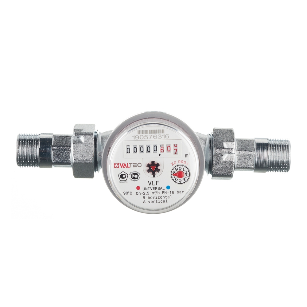 original-2669.jpg Счетчик универсальный Valtec DN20 105 мм со сгонами — изображение 1