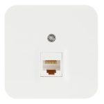 Розетка компьютерная Systeme Electric Blanca накладная молочная RJ45 (BLNIA045002)