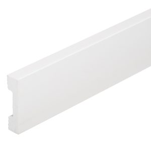 Плинтус экополимер Солид 60х15х2000 мм белый (2 UHD 09/60D)