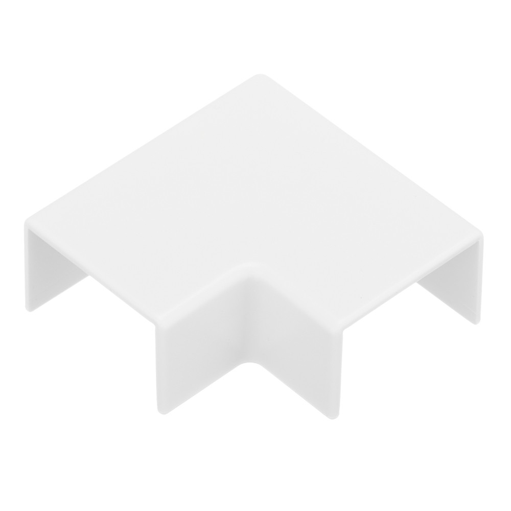 original-27170.jpg Угол плоский для кабель-канала DKC 25х17 мм белый (00415) — изображение 1