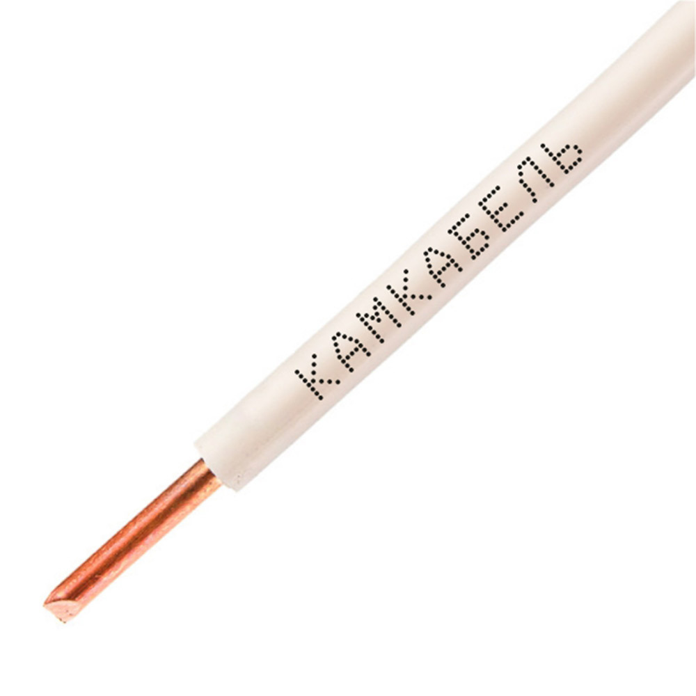 original-27247.jpg Провод Камкабель ПуВнг(А)-LS 1х1,5 белый (100 м) — изображение 1