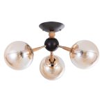 Люстра потолочная Arte Lamp Boston E27 120 Вт 4 кв.м (A4485PL-3BK)