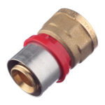 Соединитель прямой Tiemme 26(пресс) х 3/4 ВР(г)