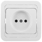 Розетка Makel Mimoza встраиваемая белая (12022)